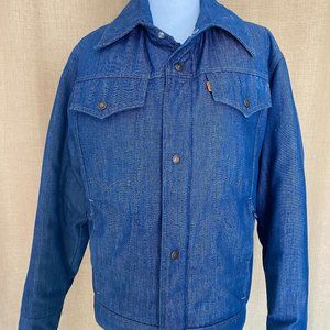 Ski Levi Vintage Denim Jacket (Orange Tab)